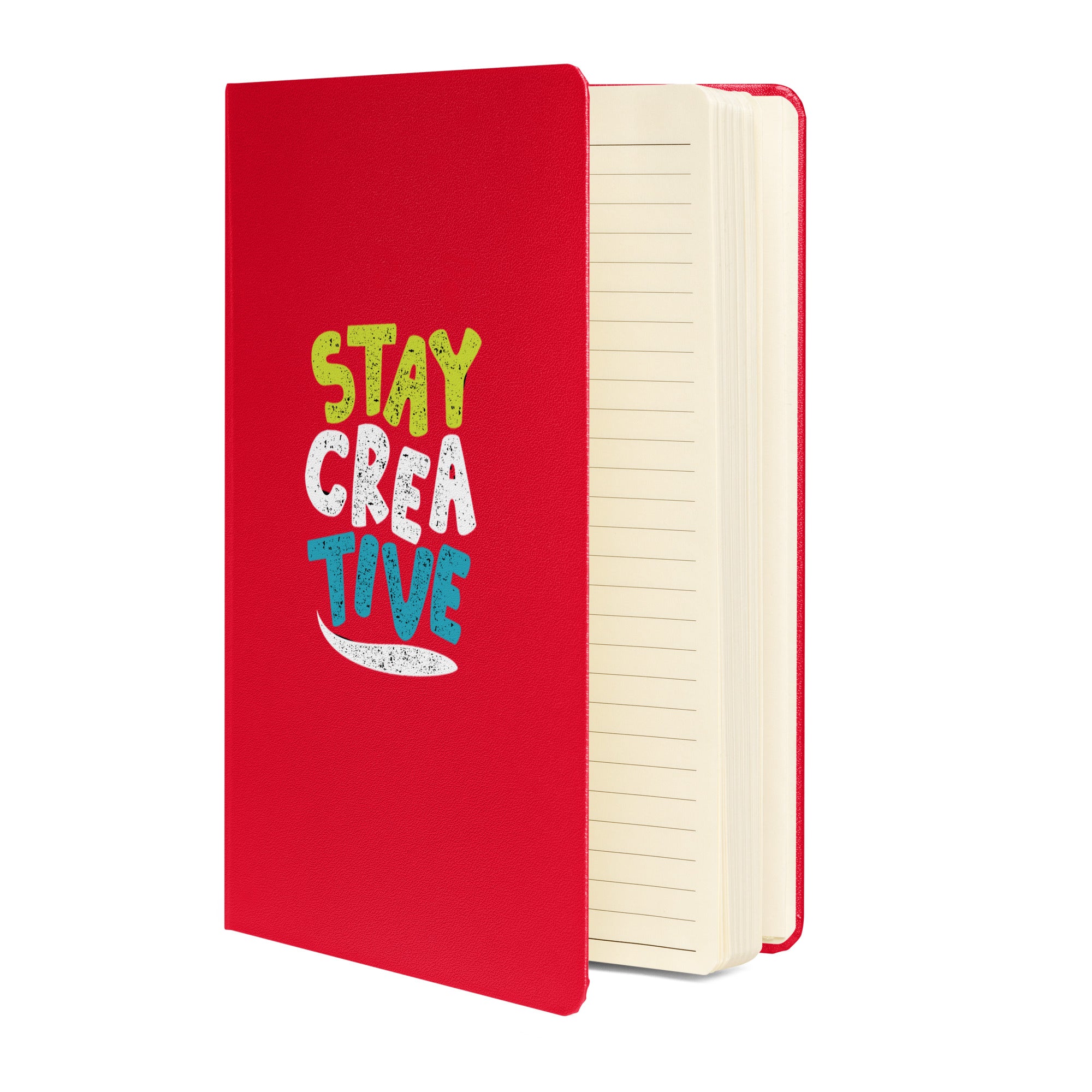 Stay Creative Hardcover bound notebook