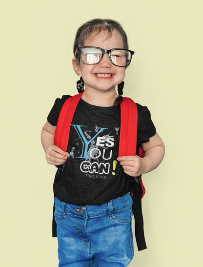 Yes You Can Kids crew neck t-shirt