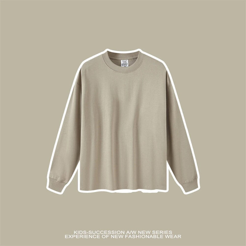 Oversized Loose 100% Cotton Full Sleeve Unisex T Shirt