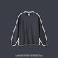 Oversized Loose 100% Cotton Full Sleeve Unisex T Shirt