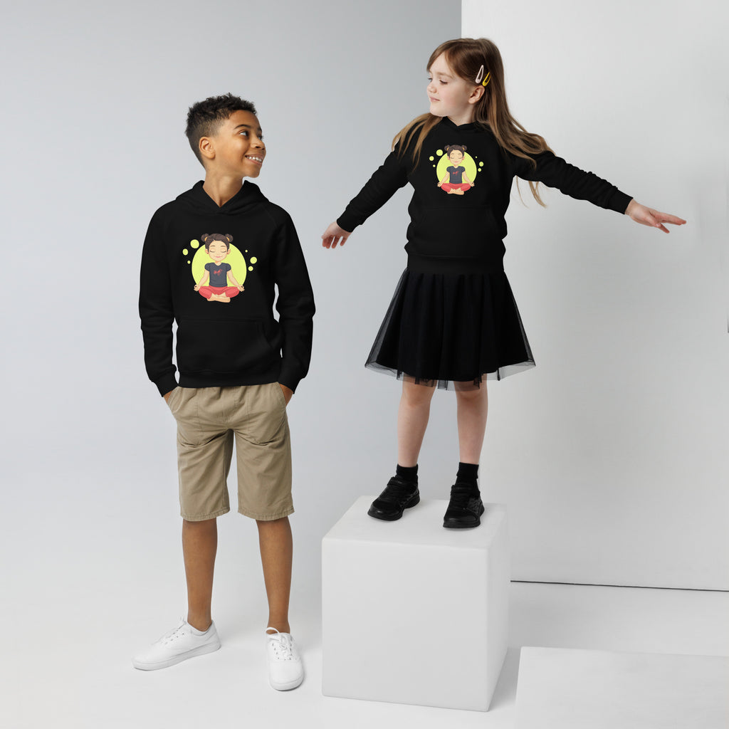 Meditation Kids eco hoodie