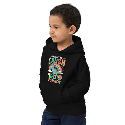 Ready to Crush 3rd Grade Kids eco unisex hoodie