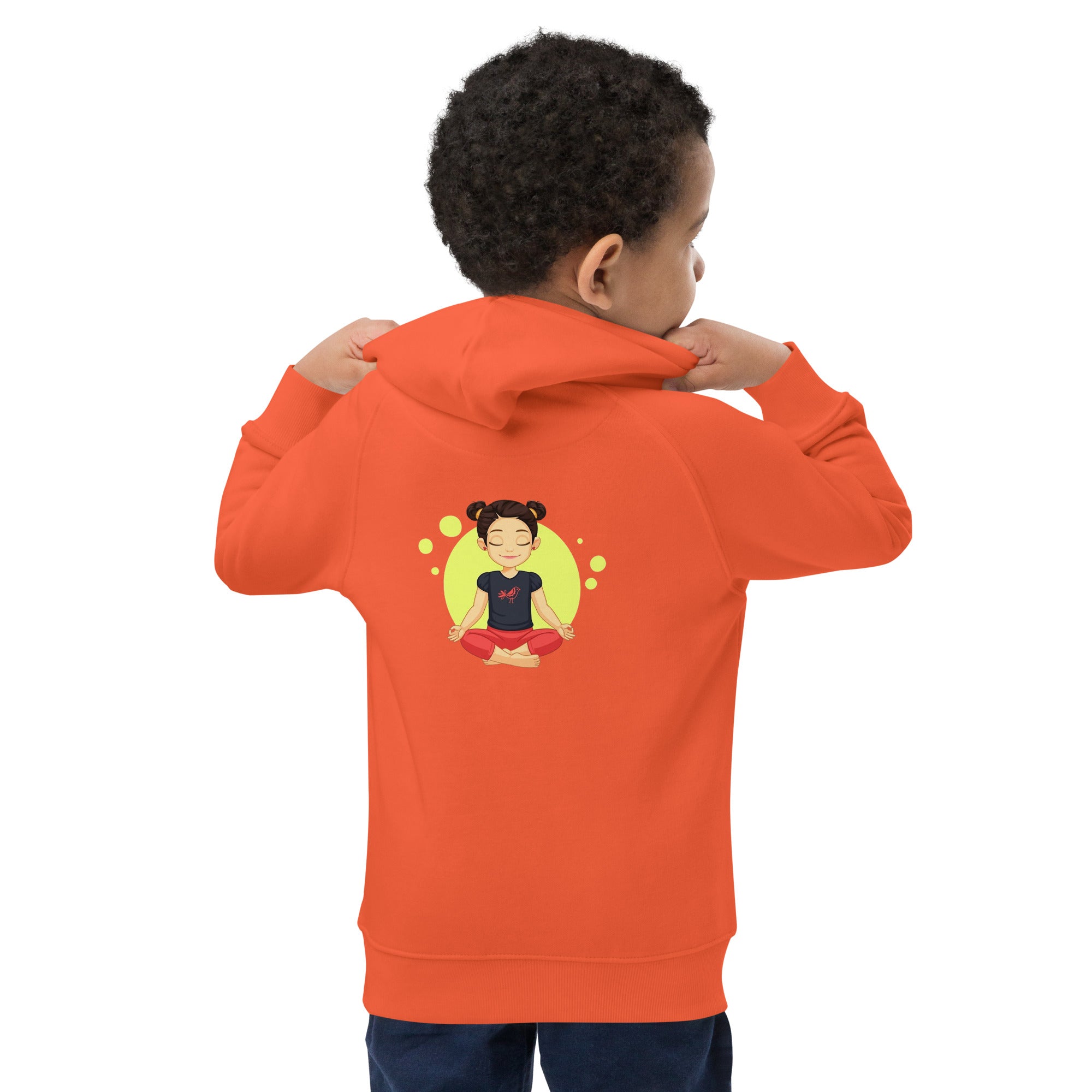 Meditation Kids eco hoodie