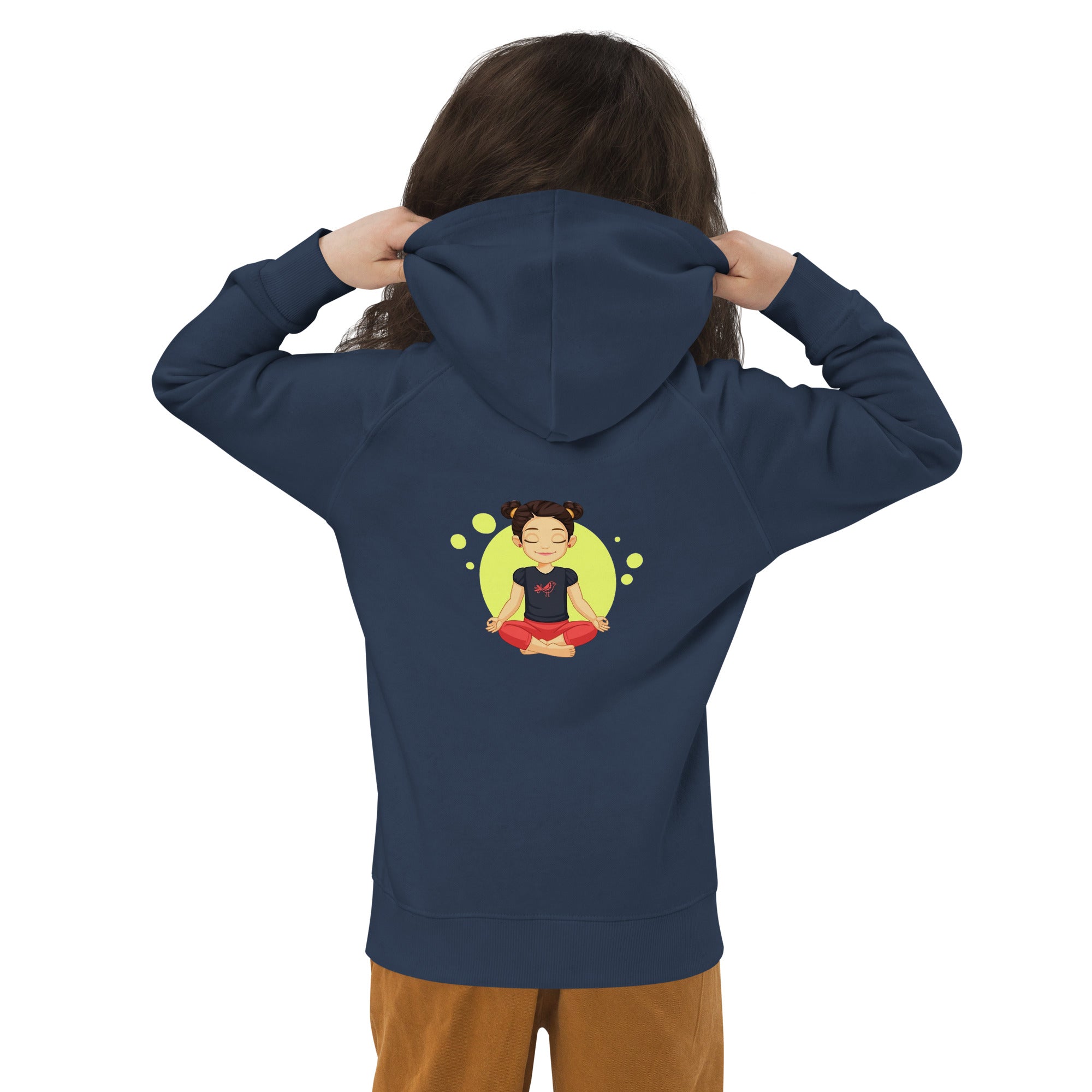 Meditation Kids eco hoodie