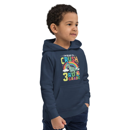 Ready to Crush 3rd Grade Kids eco unisex hoodie