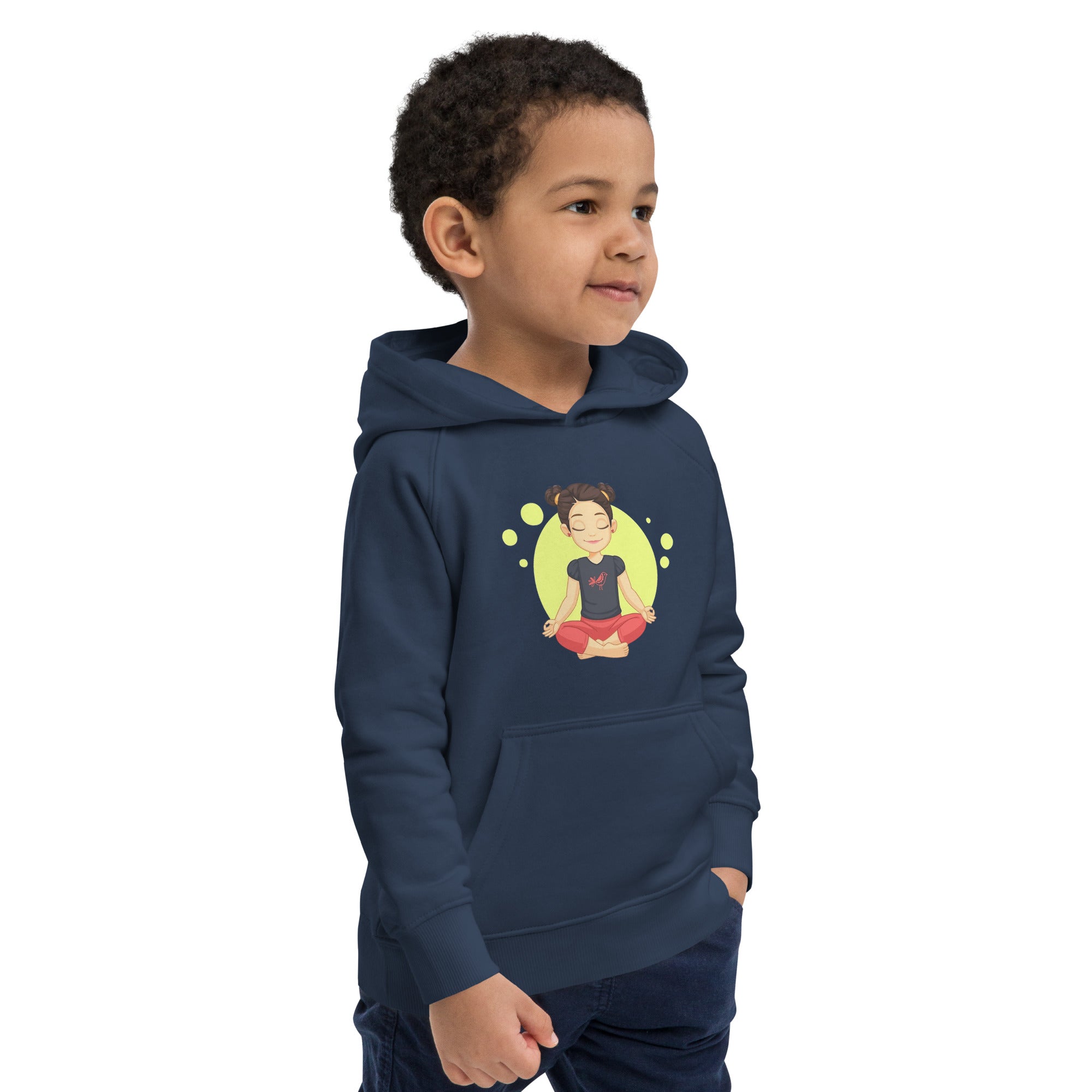 Meditation Kids eco hoodie
