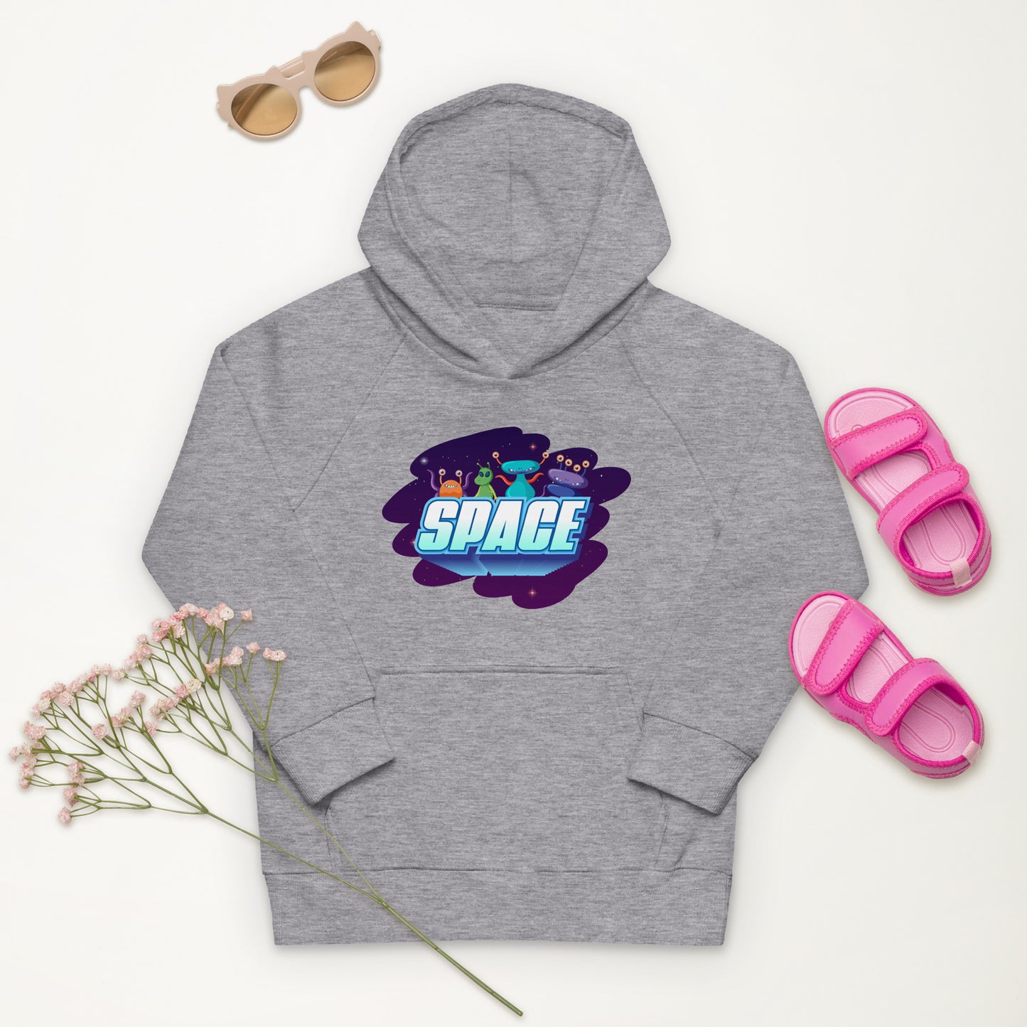 Space Kids eco unisex hoodie