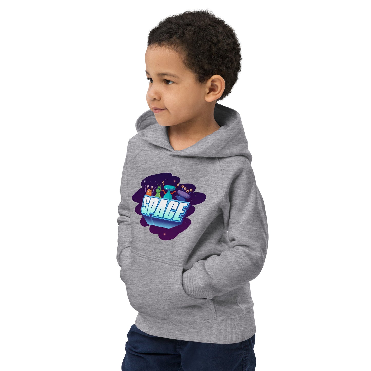 Space Kids eco unisex hoodie