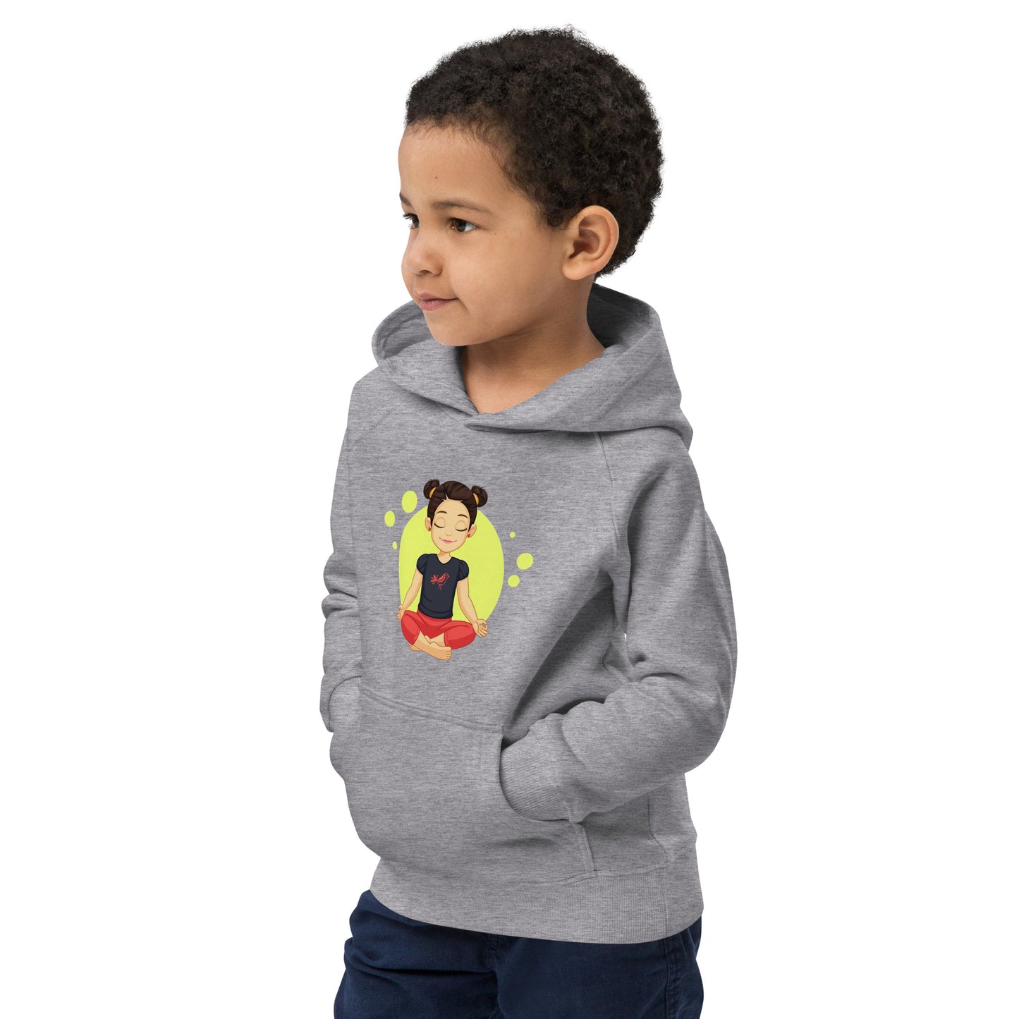 Meditation Kids eco hoodie