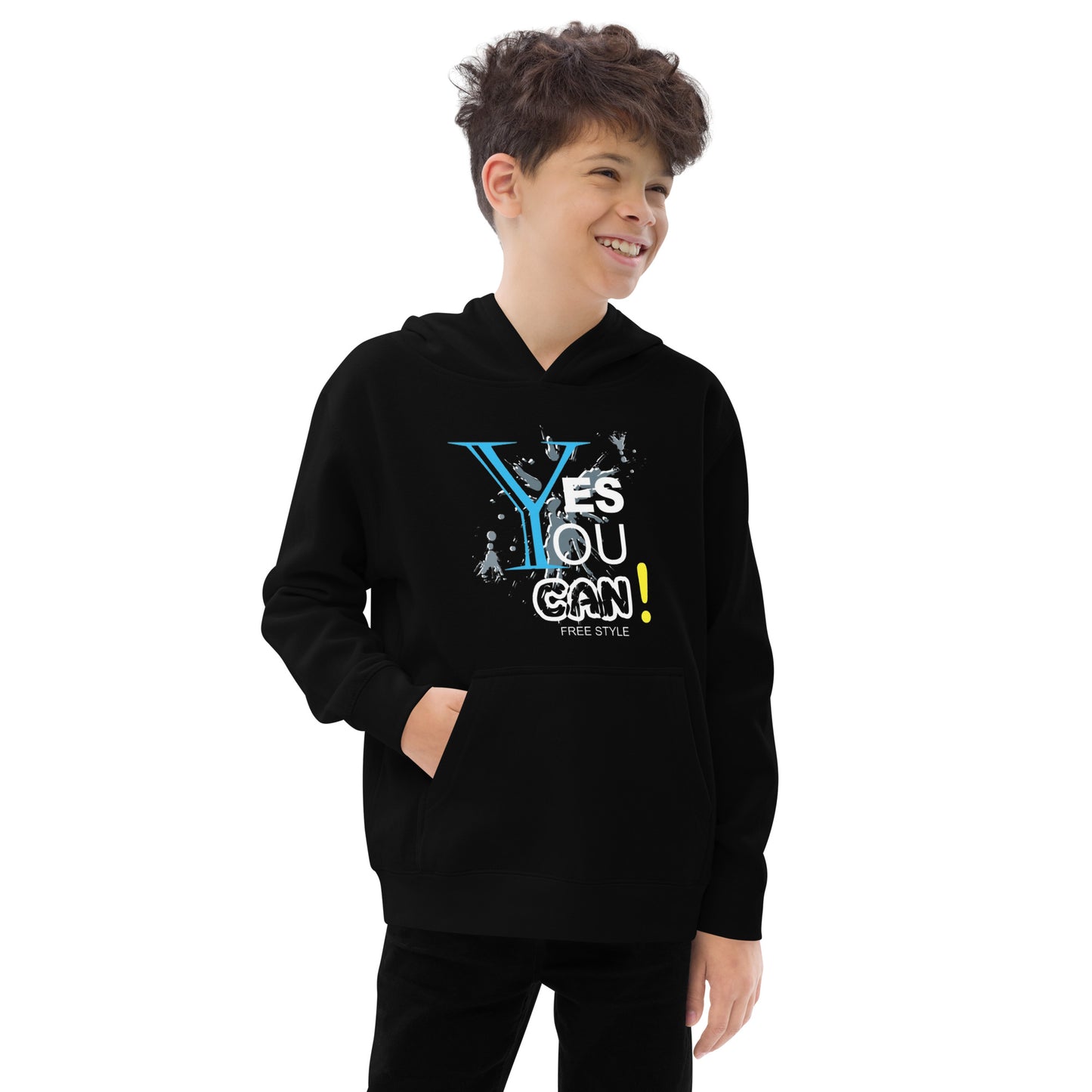 Yes You Can Kids fleece hoodie