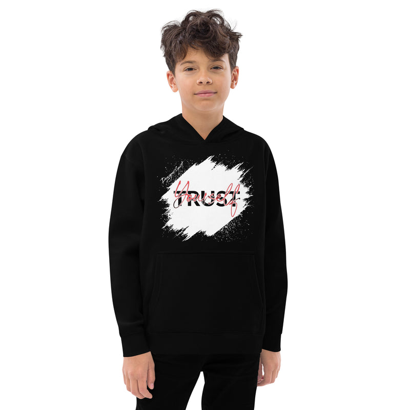 Trust Yourself Kids fleece hoodie