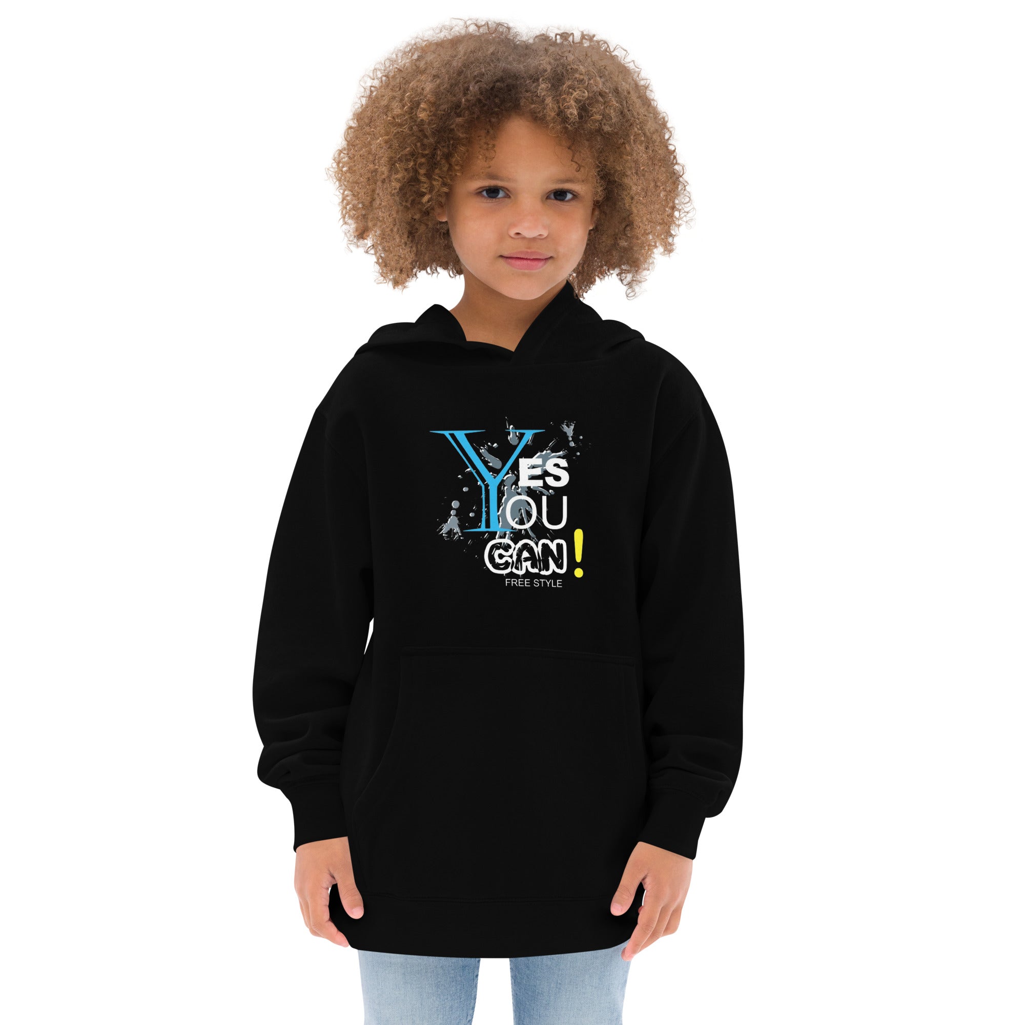 Yes You Can Kids fleece hoodie