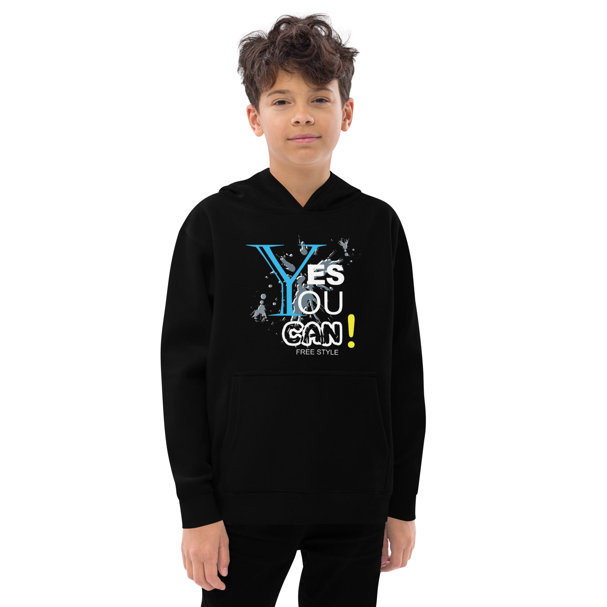 Yes You Can Kids fleece hoodie