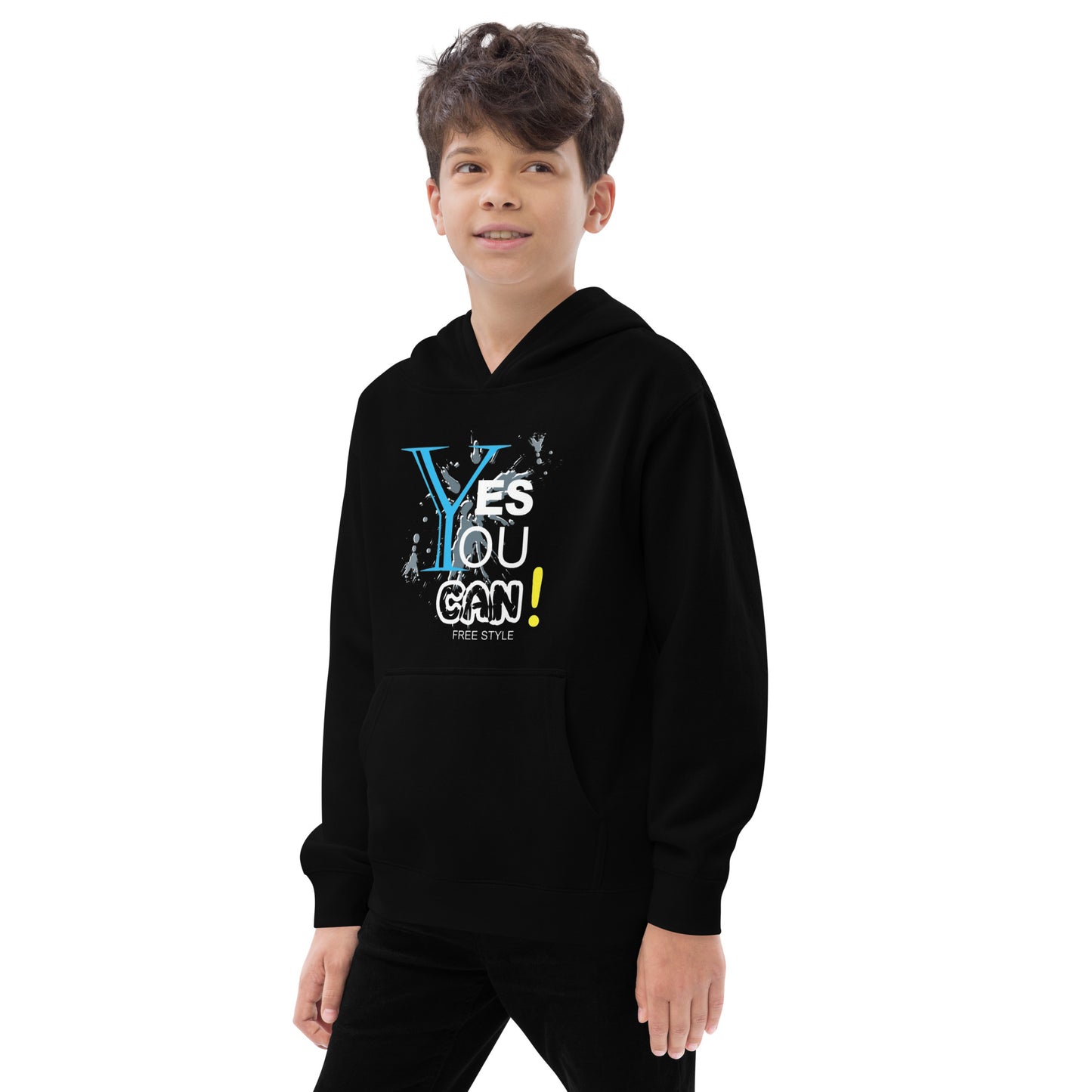 Yes You Can Kids fleece hoodie