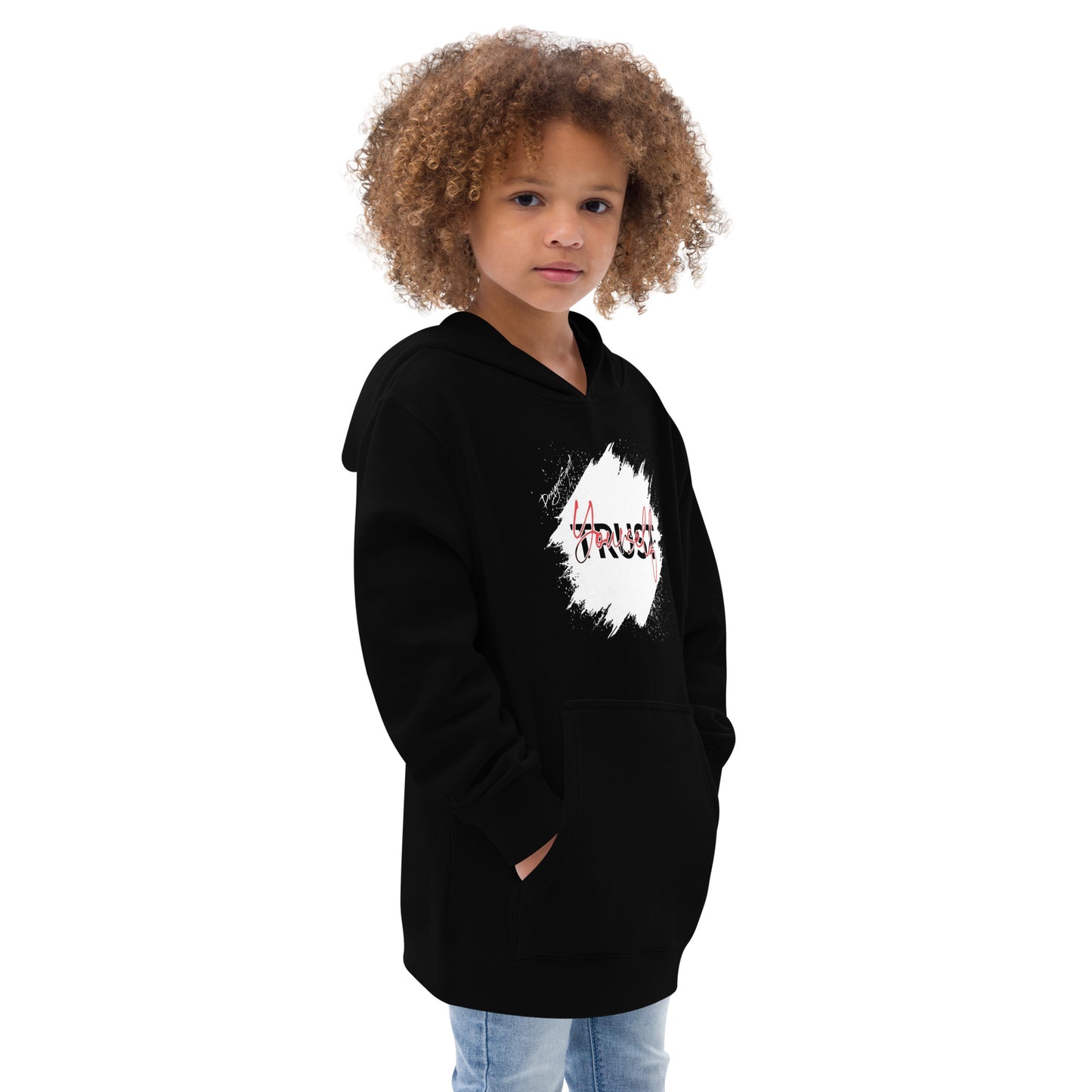 Trust Yourself Kids fleece hoodie