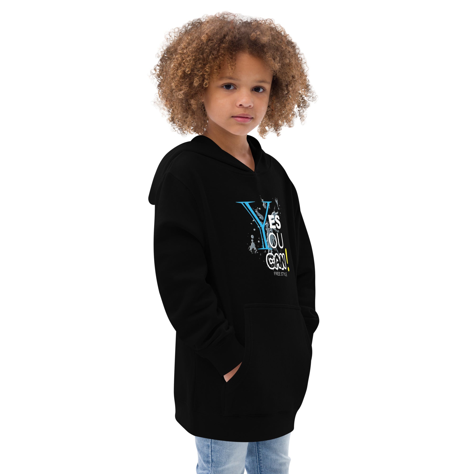 Yes You Can Kids fleece hoodie