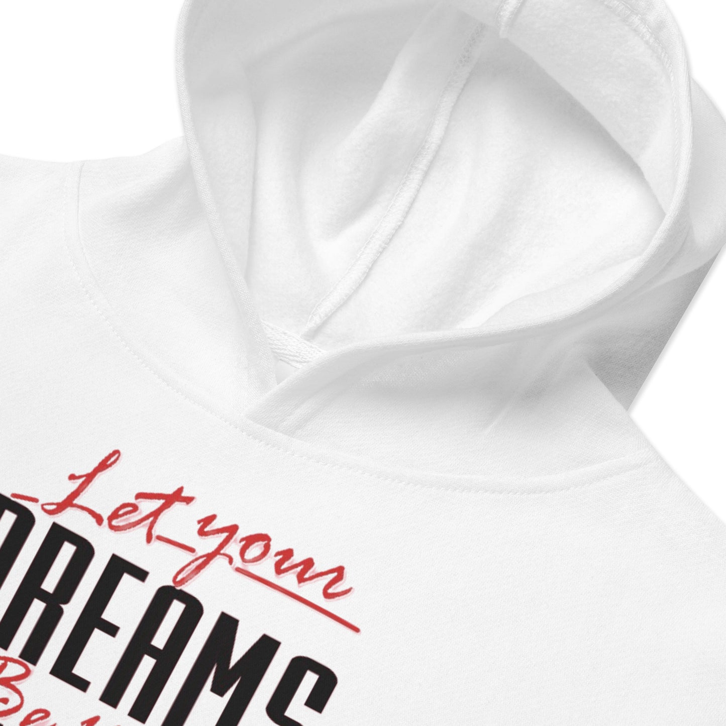 Let Your Dreams Be Your Wings Kids fleece hoodie