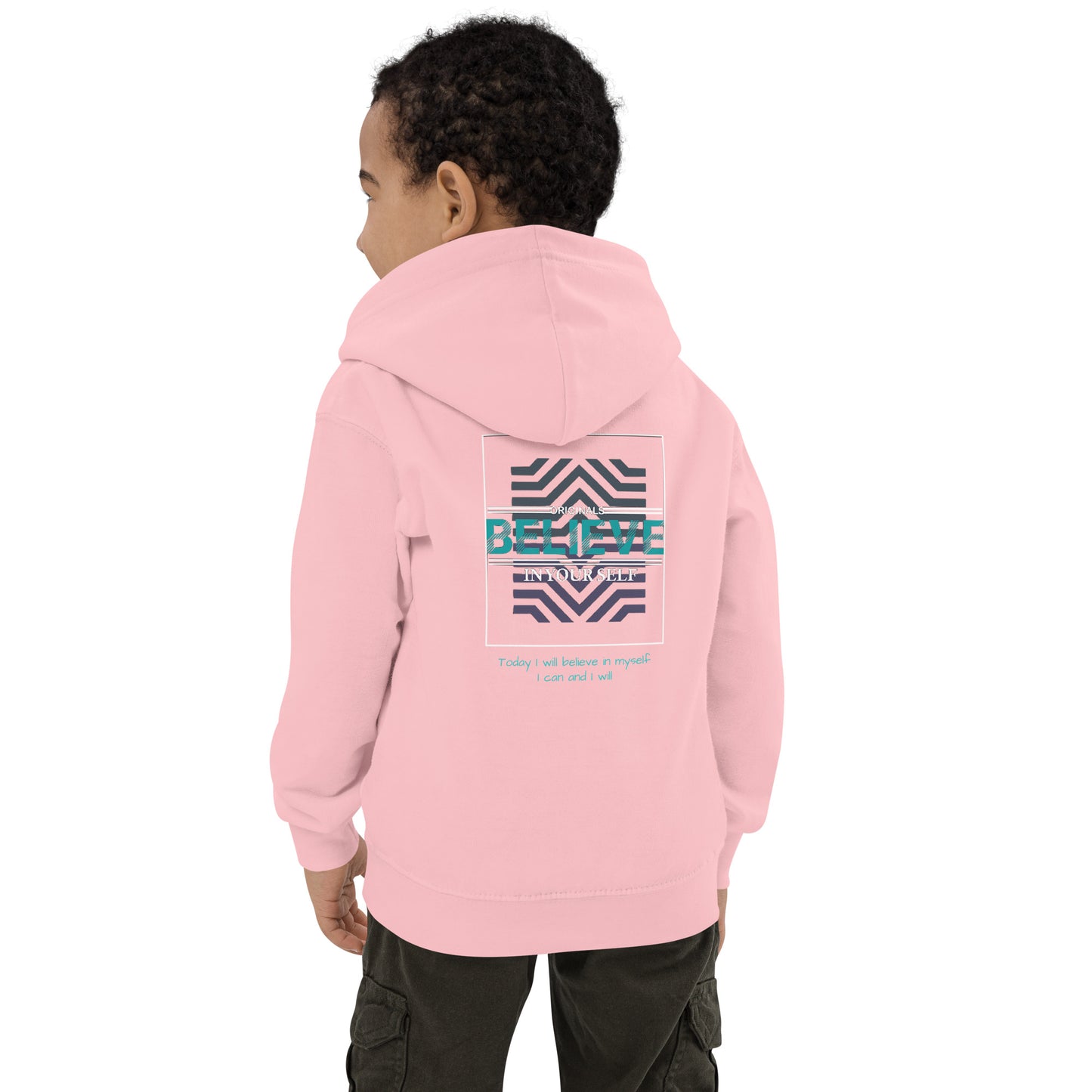 Believe in Yourself Kids Hoodie