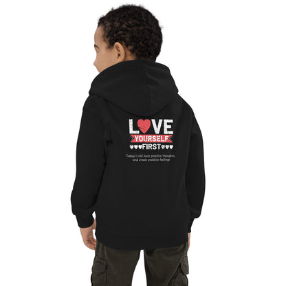 Love Yourself First Kids Hoodie