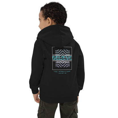 Believe in Yourself Kids Hoodie