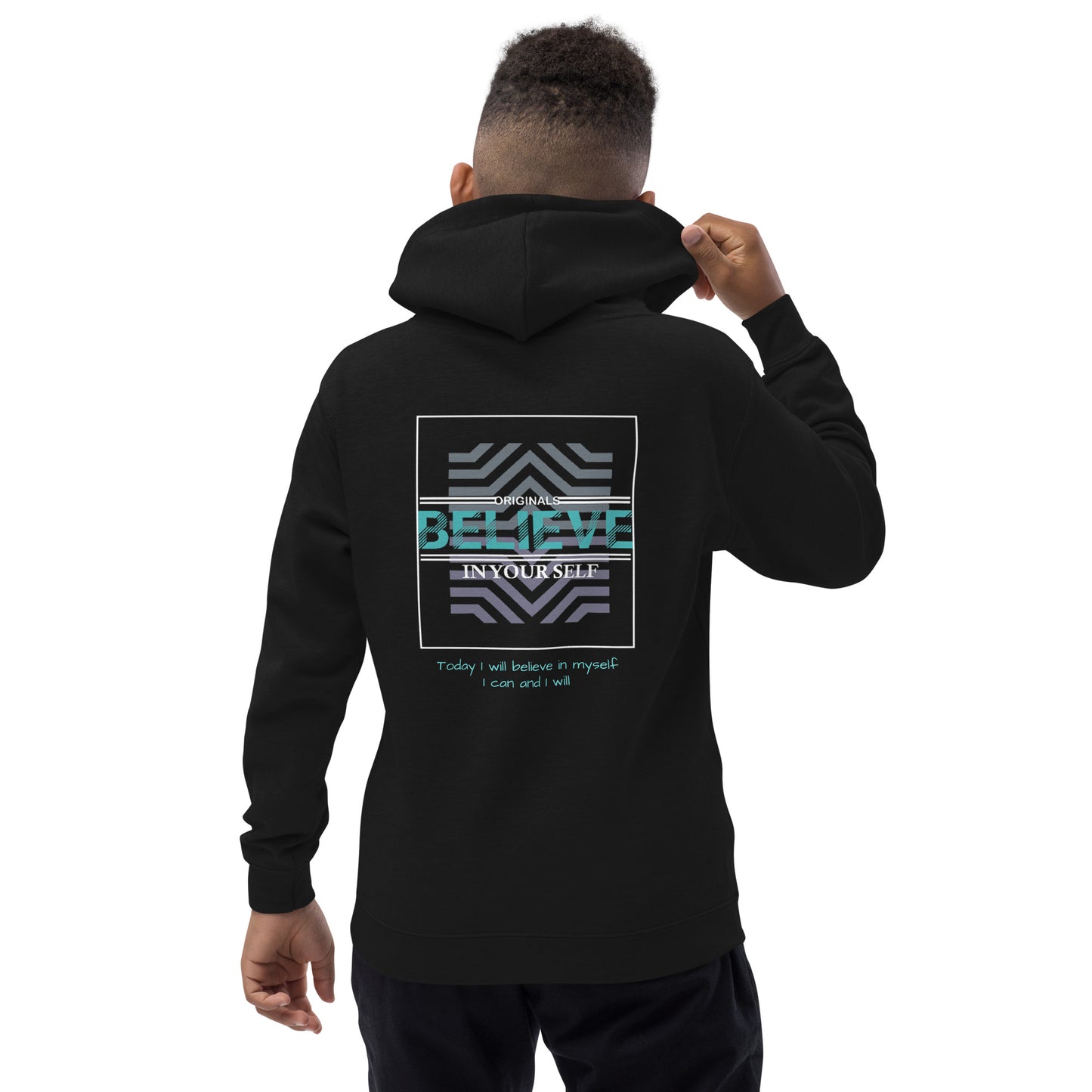 Believe in Yourself Kids Hoodie