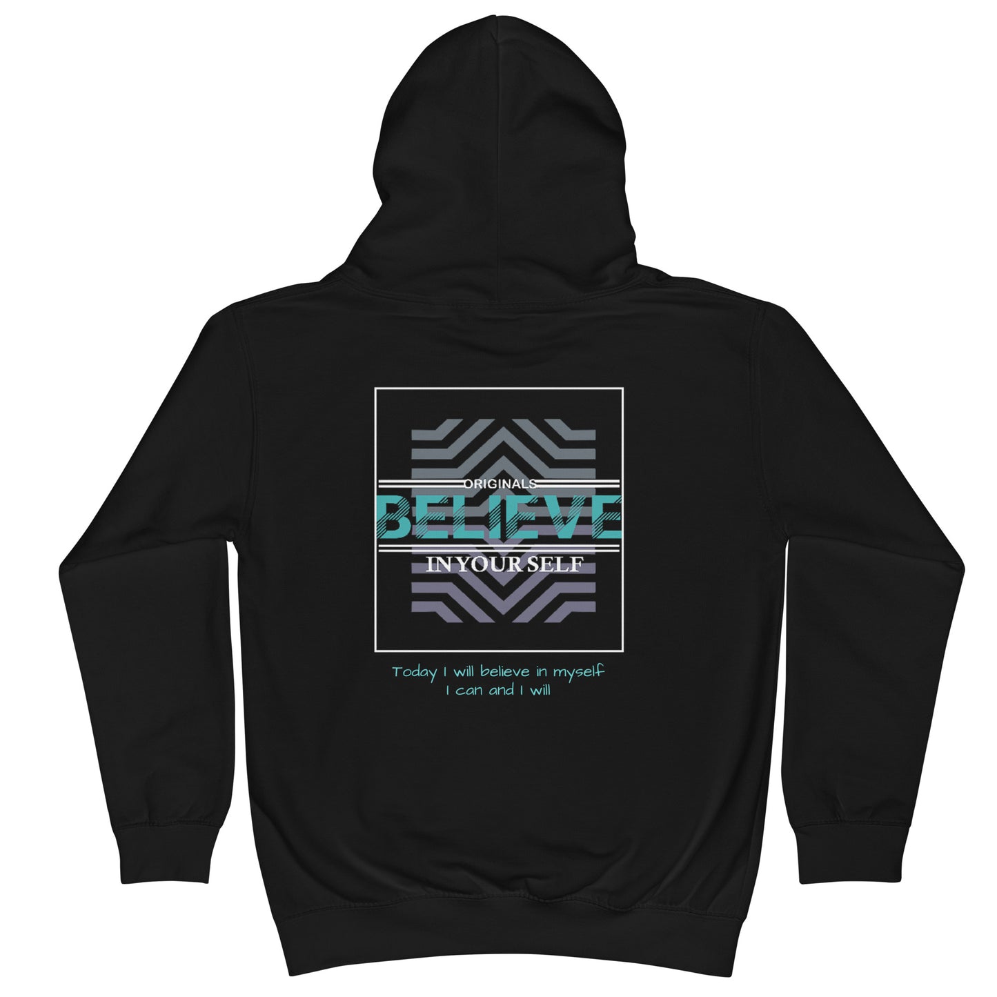 Believe in Yourself Kids Hoodie