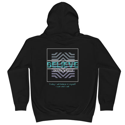 Believe in Yourself Kids Hoodie