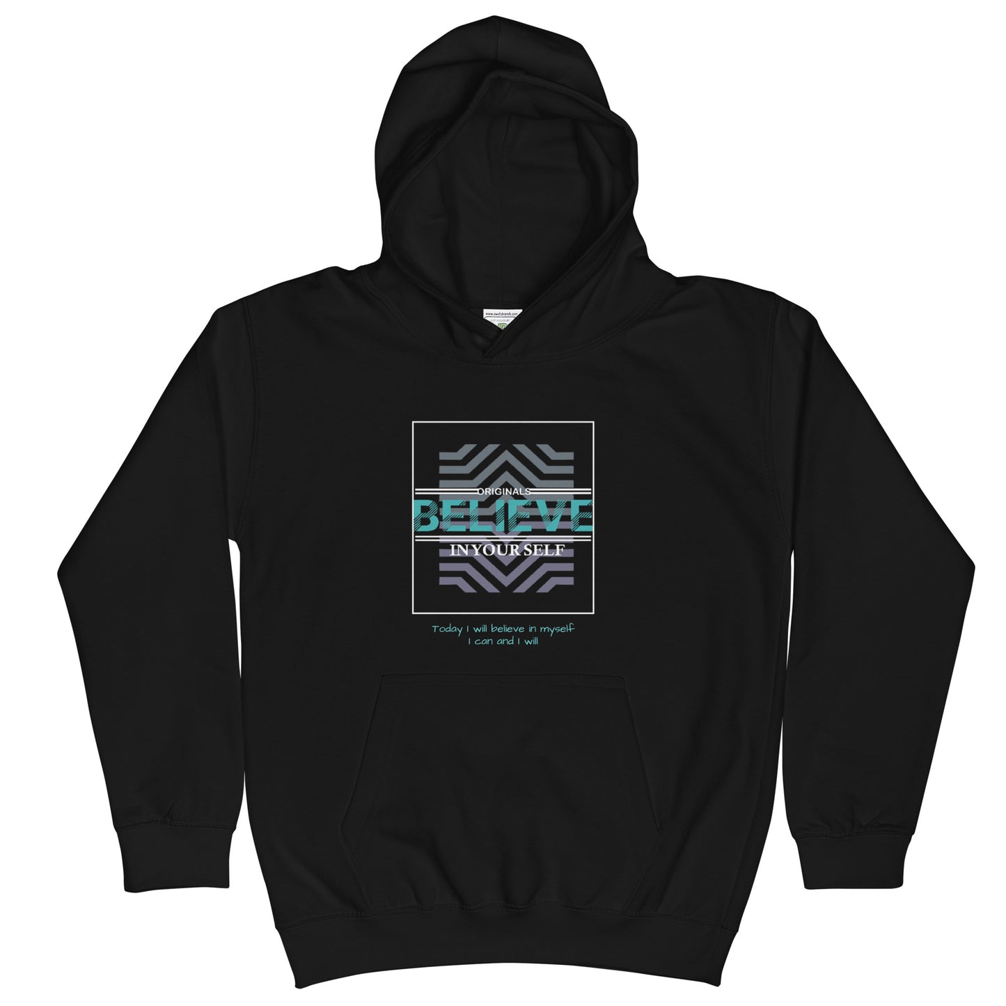 Believe in Yourself Kids Hoodie