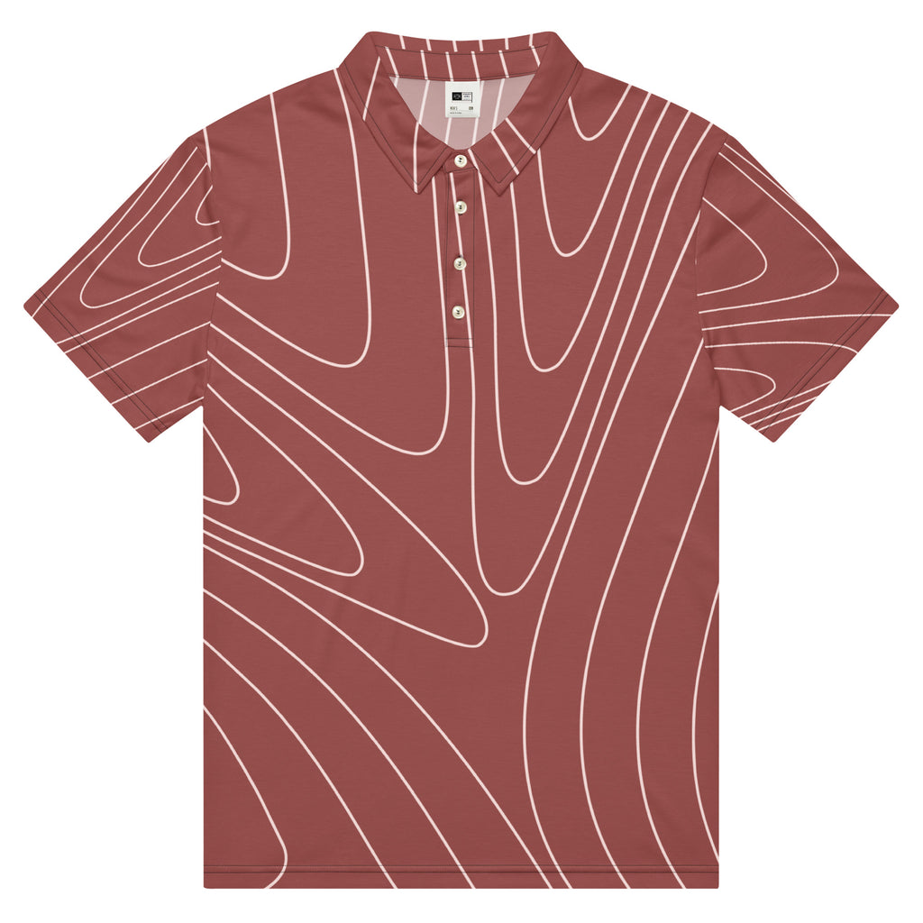 Stirp Print Men’s slim fit polo