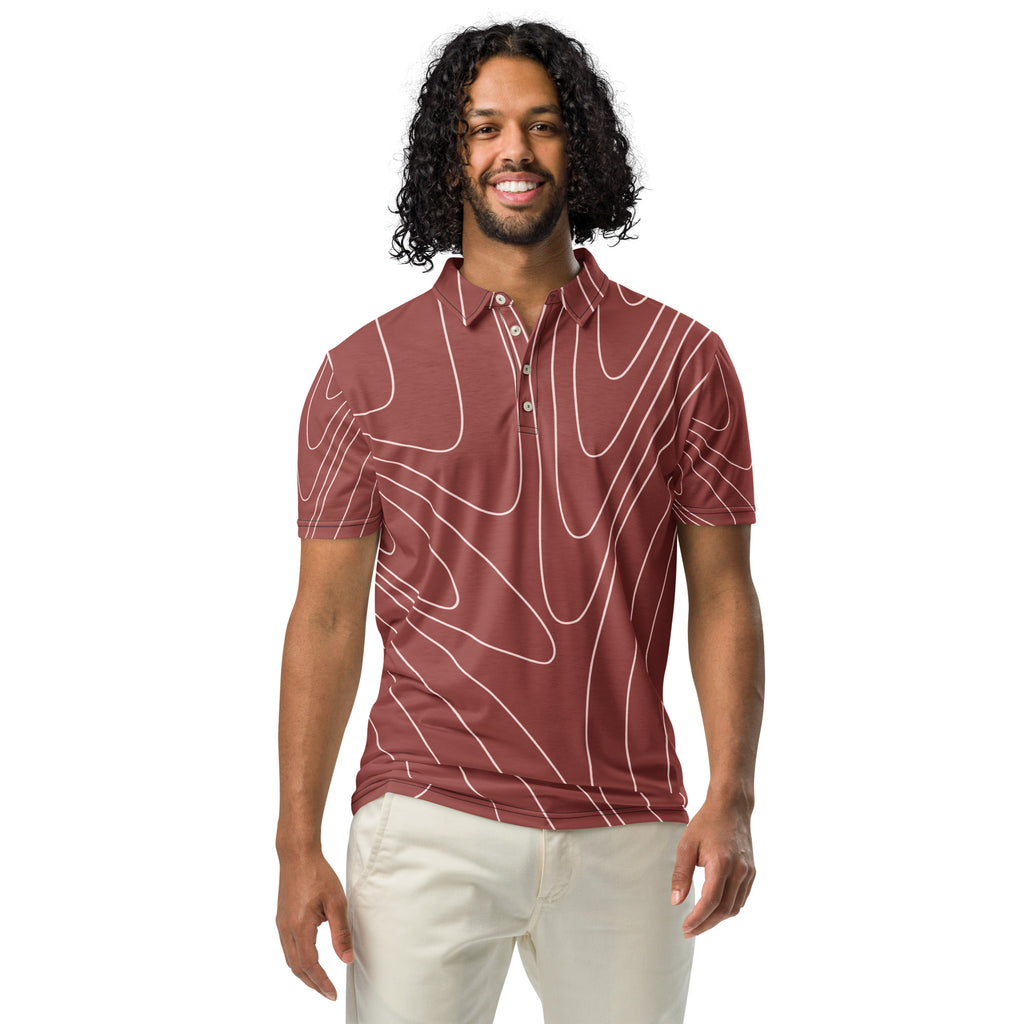 Stirp Print Men’s slim fit polo