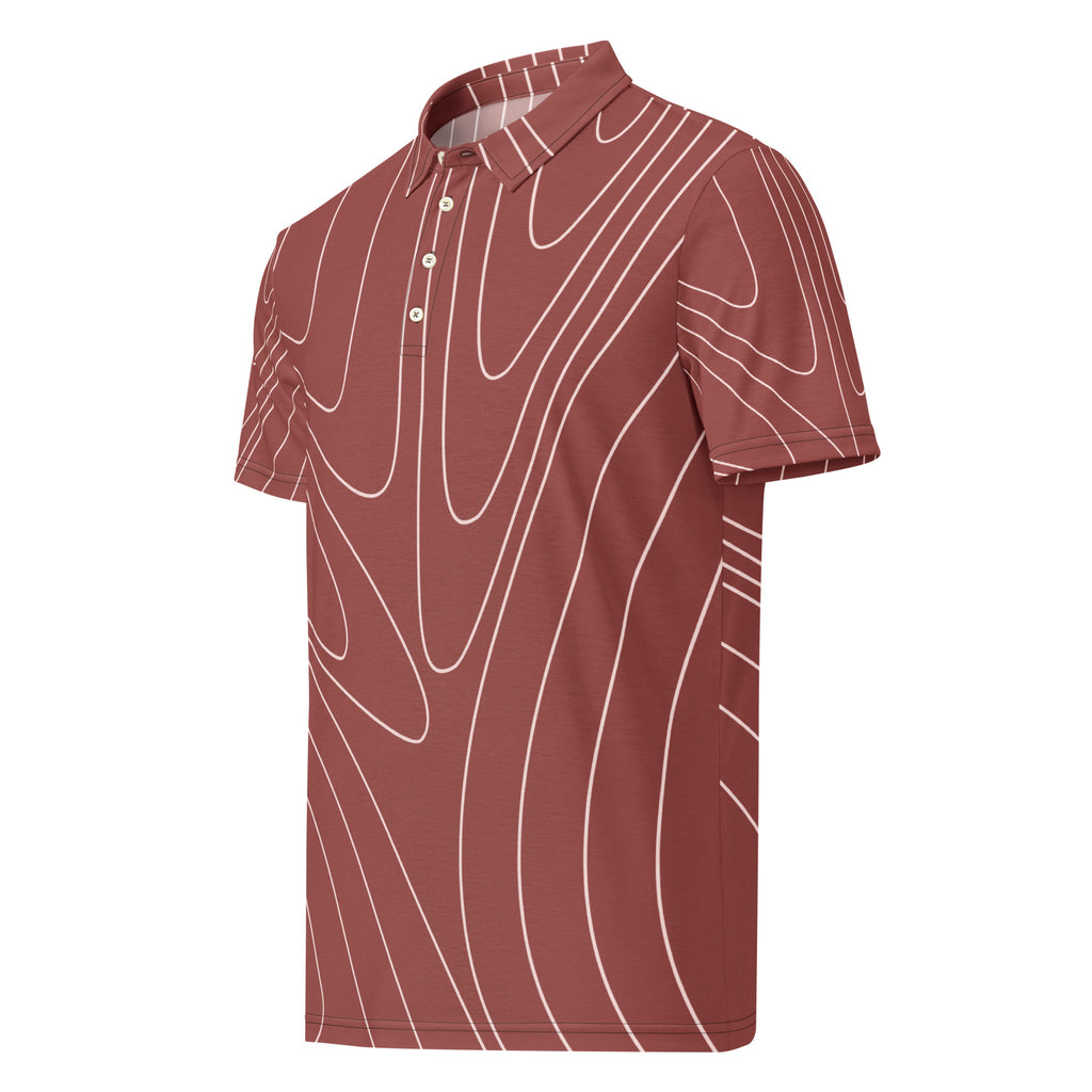 Stirp Print Men’s slim fit polo