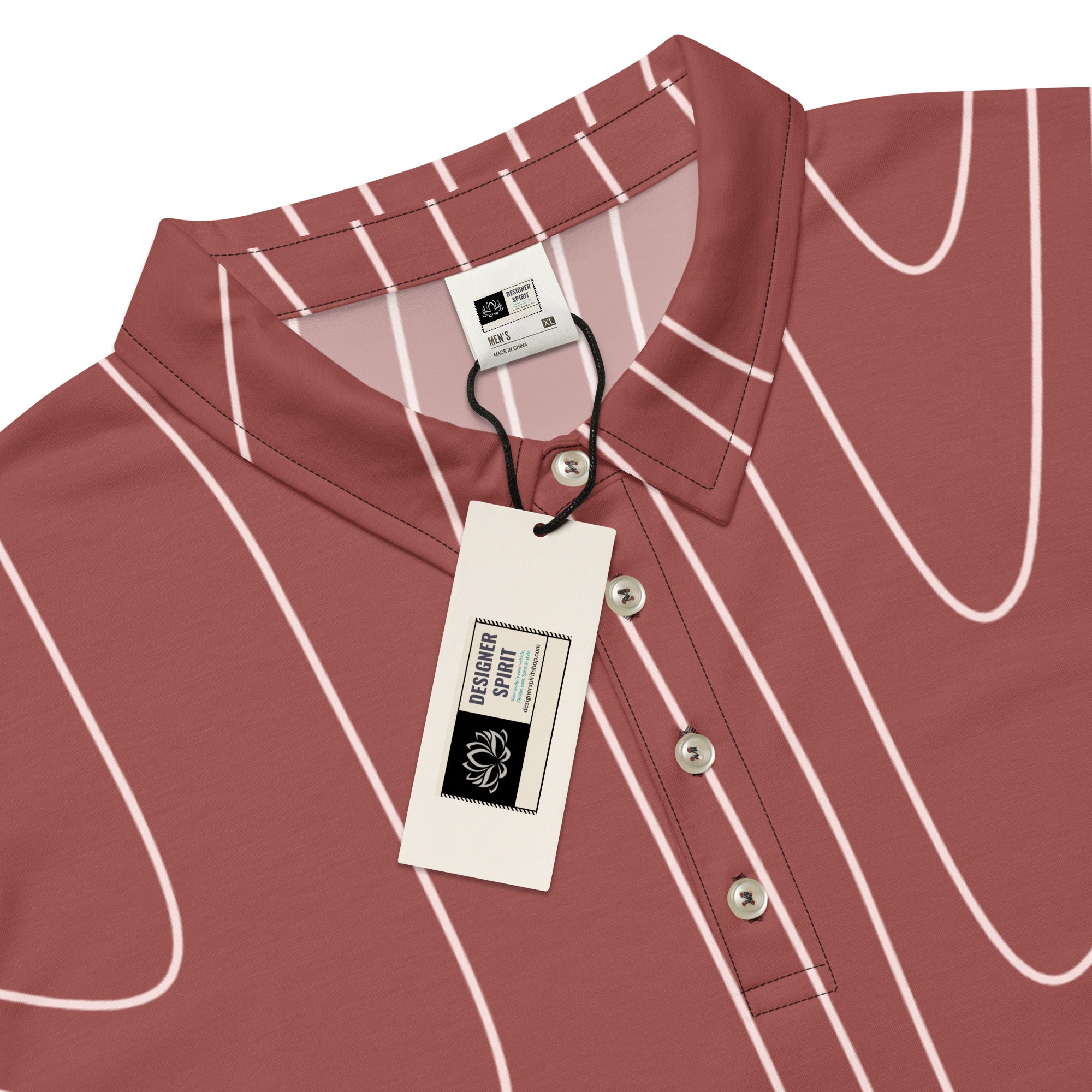 Stirp Print Men’s slim fit polo