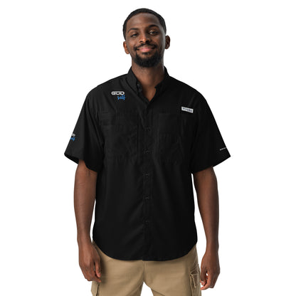 Godself Men’s Columbia short sleeve button shirt