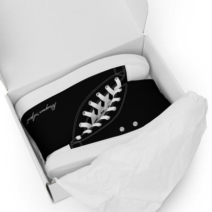 Designer Spirit high top canvas shoes