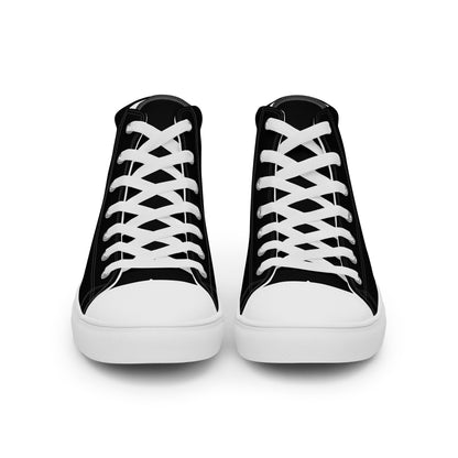 Designer Spirit high top canvas shoes