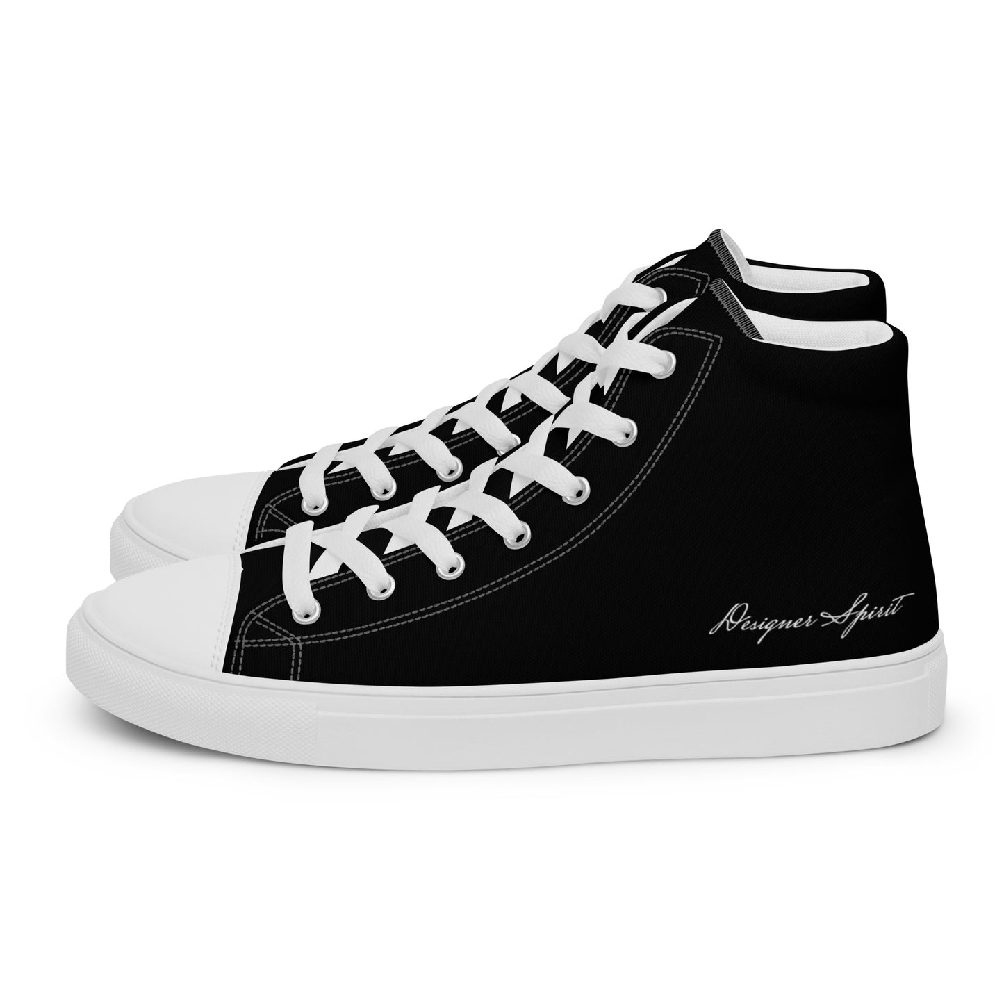 Designer Spirit high top canvas shoes