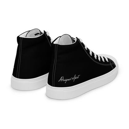 Designer Spirit high top canvas shoes