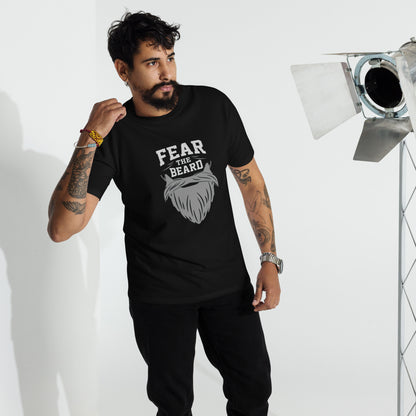 Fear the Beard Men’s premium heavyweight tee