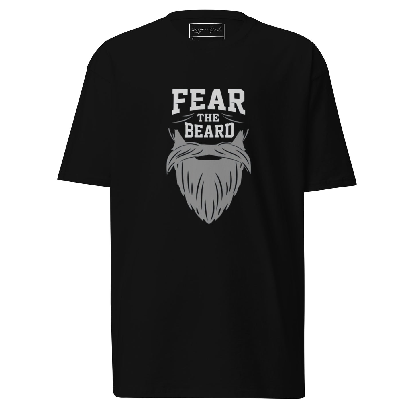 Fear the Beard Men’s premium heavyweight tee