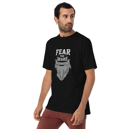 Fear the Beard Men’s premium heavyweight tee