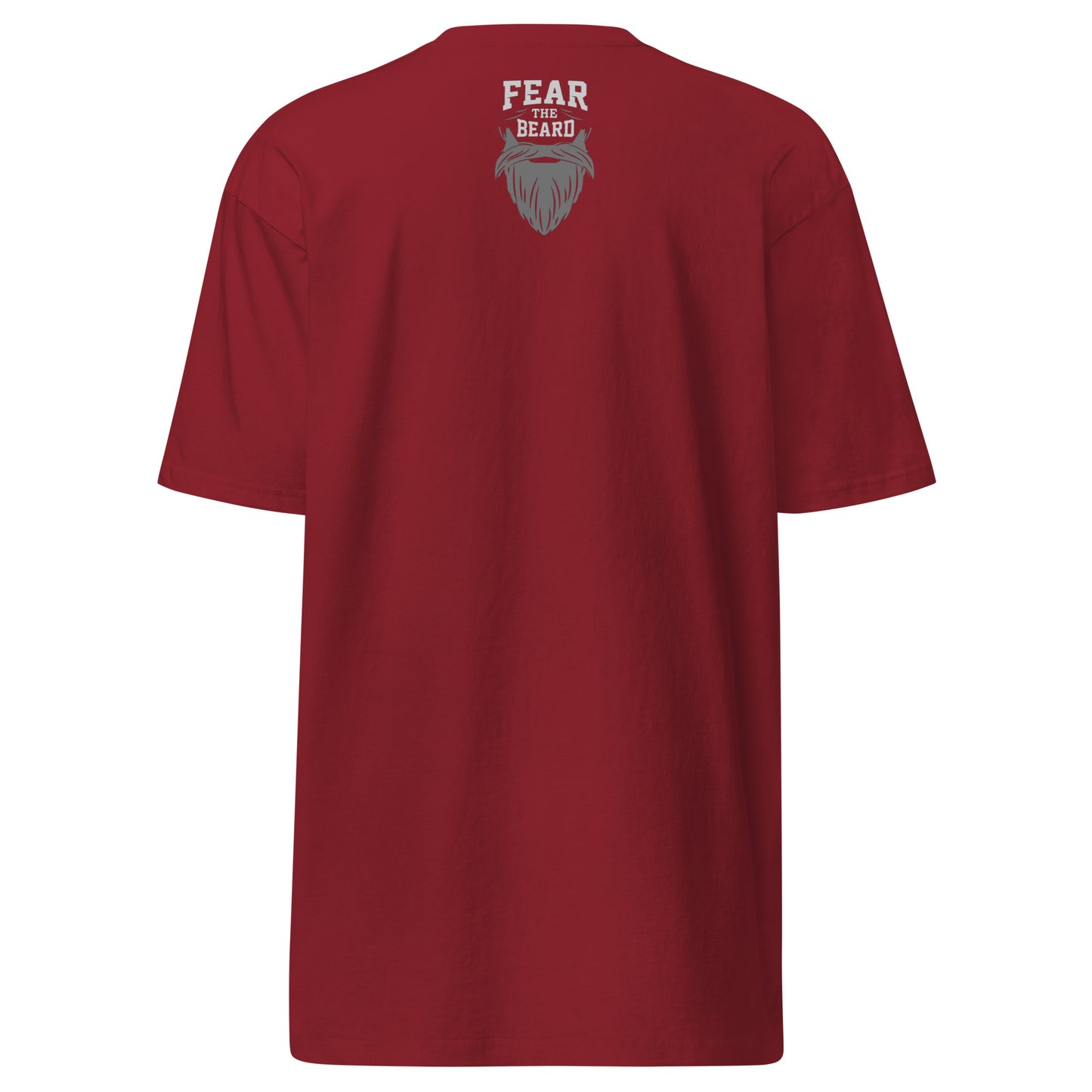 Fear the Beard Men’s premium heavyweight tee