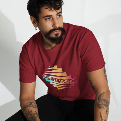 Rise and Shine Men’s premium heavyweight tee