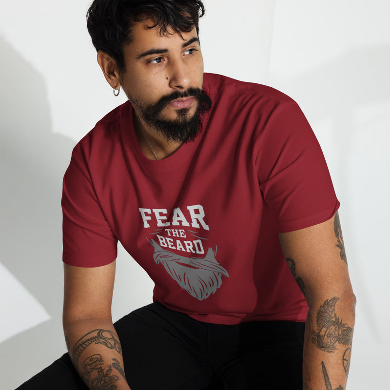 Fear the Beard Men’s premium heavyweight tee