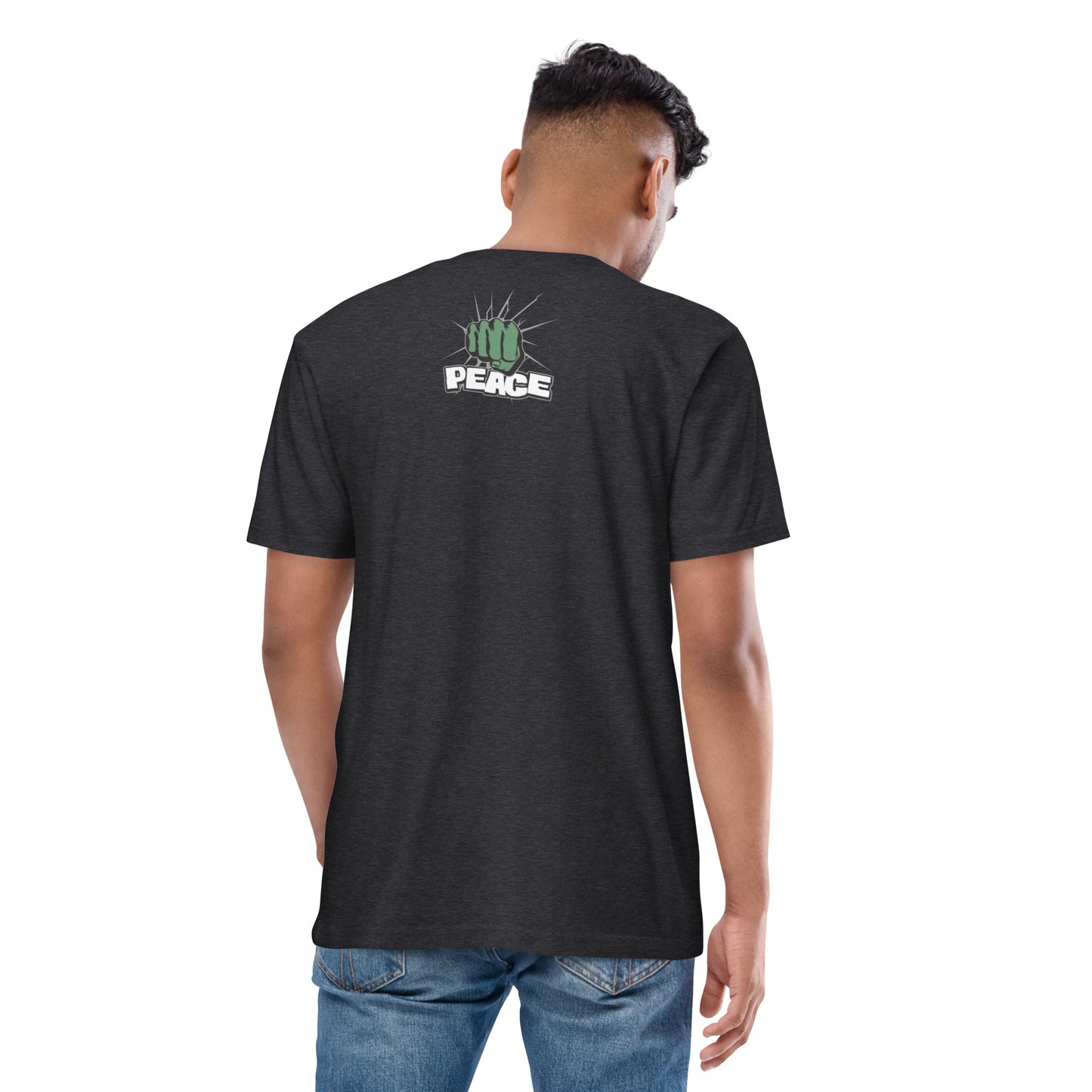 Peace Men’s premium heavyweight tee