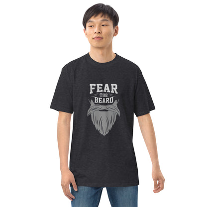 Fear the Beard Men’s premium heavyweight tee