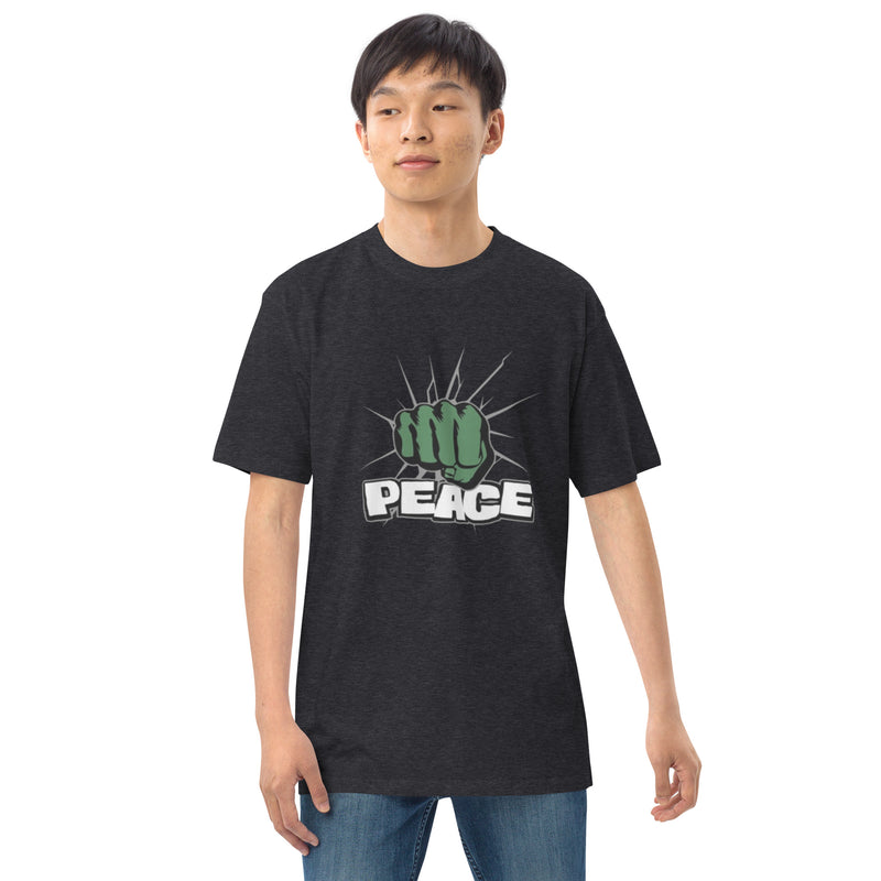 Peace Men’s premium heavyweight tee