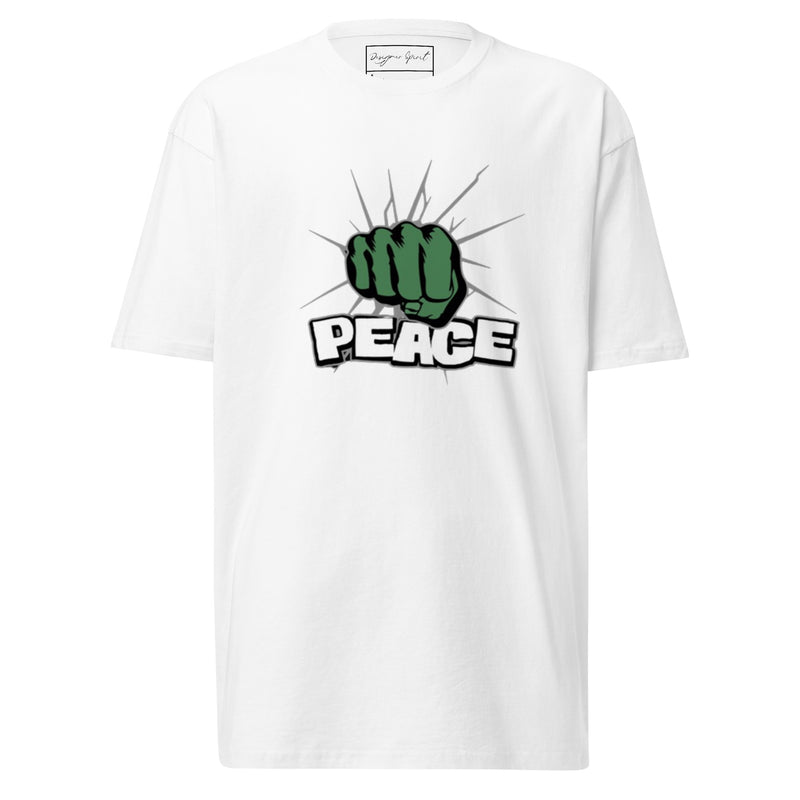 Peace Men’s premium heavyweight tee