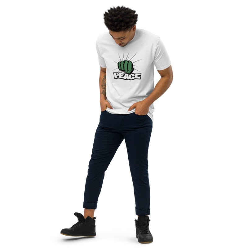 Peace Men’s premium heavyweight tee