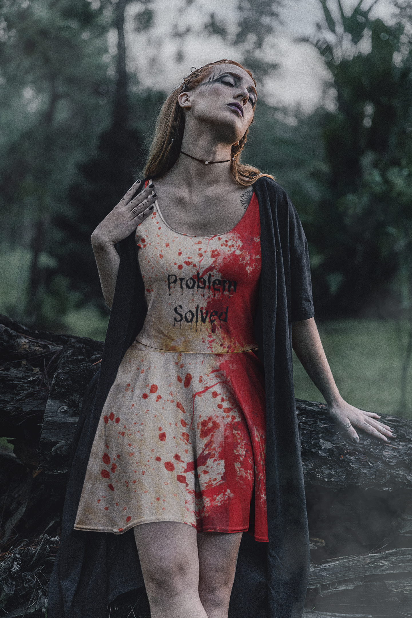 Problem Solved Skater Dress