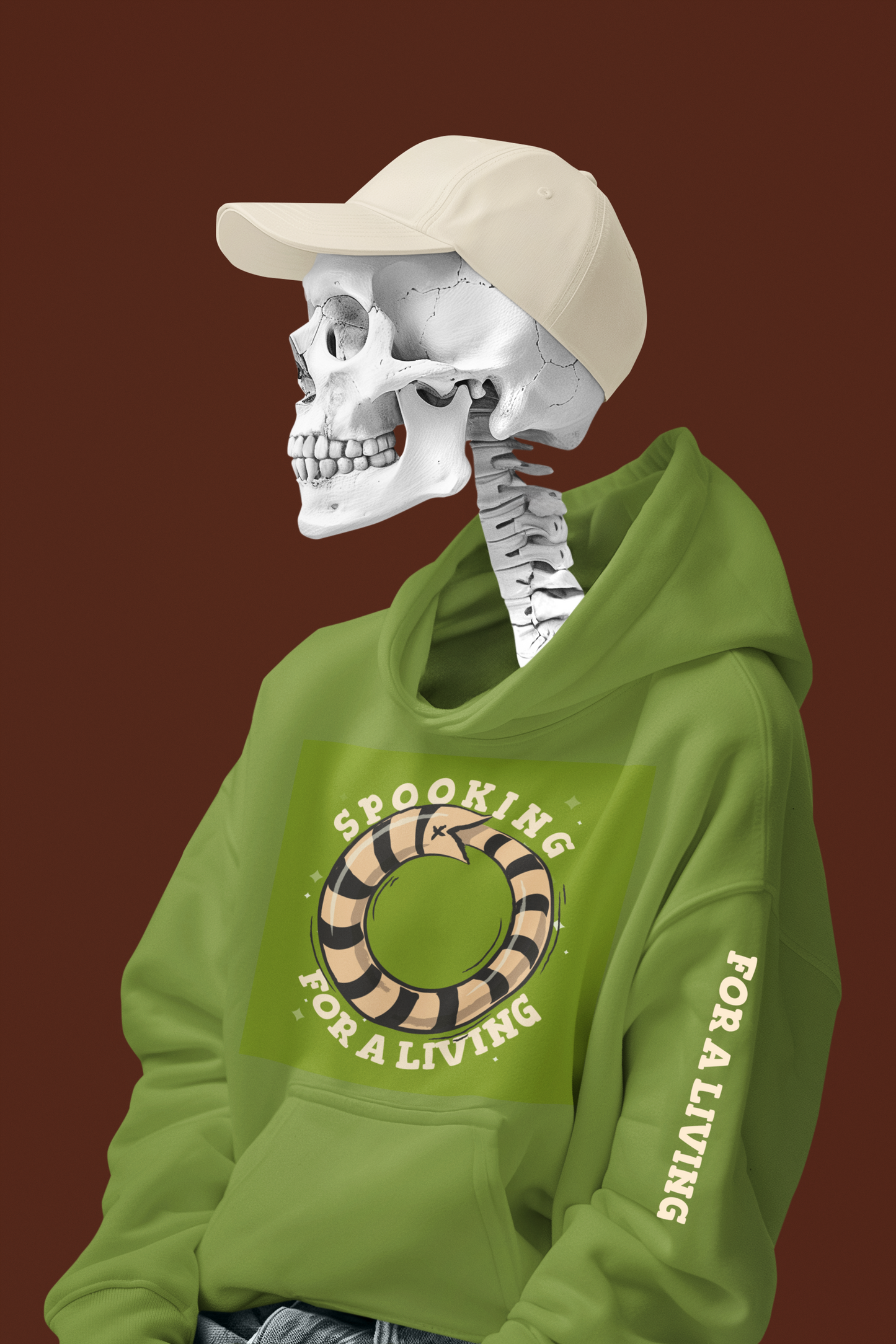 Spooking for a Living Unisex Hoodie